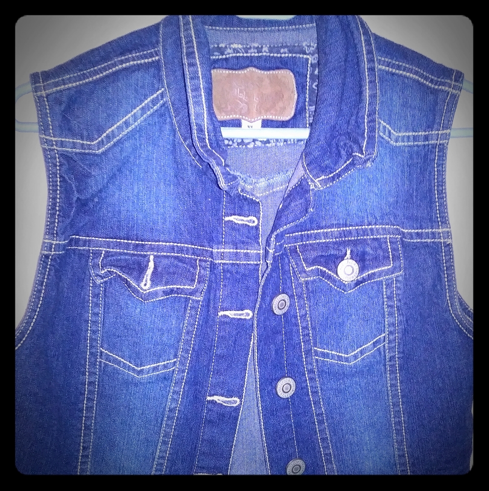 Blue Jean Vest